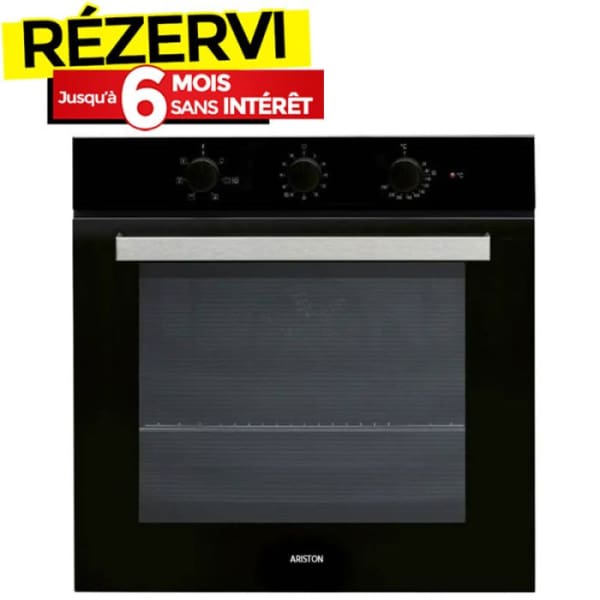 Four Encastrable Électrique ARISTON 66Litres - Noir (FA3-530HBLA) Four Encastrable Électrique ARISTON 66Litres - Noir (FA3-530HBLA)